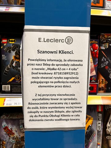 Ogłoszenie E.Leclerc