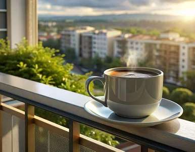 Miniatura: Wyjdziesz sobie na balkon i dostaniesz...