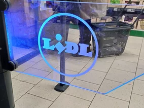 Miniatura: Nowy system parkowania przy Lidlach....