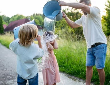Miniatura: Lanie wodą może skończyć się mandatem....