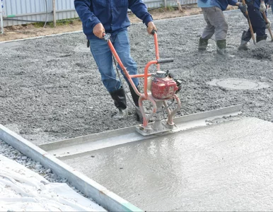 Miniatura: Beton na posesji może sporo kosztować....